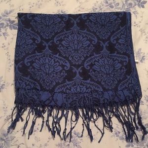 Blue/black scarf